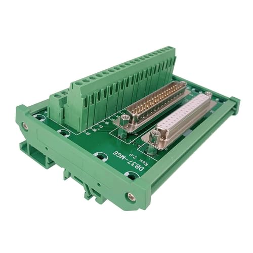 Adaptateur DB37 sans soudure rail de montage mâle femelle pour bornier RS232