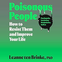 Poisonous People Audiolibro Por Leanne ten Brinke arte de portada