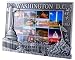 Washington DC Picture Frame - Silver, (Fits 4X6 picture), Washington D.C. Souvenirs, Washington DC Gifts