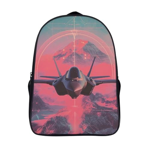 Sacs scolaires pour fille et garçon motif avion pour ne plus abîmer les cahiers