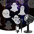 LED Halloween Decoration,Ghost Rotating Projector Yard Stake Lights,Halloween Projector Indoor Outdoor Landscape Night Light for Home Thealter,Ceiling,Room,Patio,Garden,Halloween,Bedroom Decor