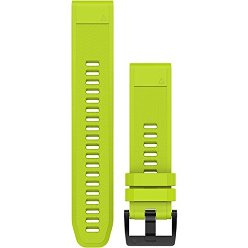 Garmin 010-12496-02 Fenix 5 Quick fit 22 Watch Band - Amp Yellow Silicone