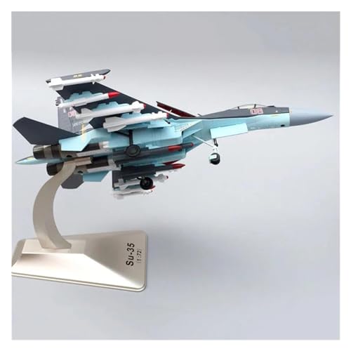 Modelo de avión Su-35 1/72 avión aleación metal diecast miniatura militar 4