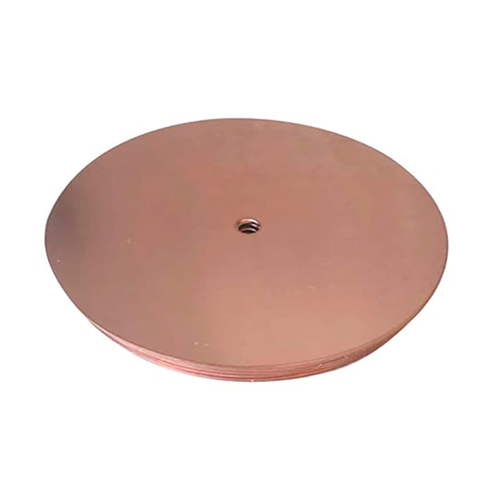 Toplionace Diamètre 150mm 6 Pouces Gemmes Facettage Machine Cuivre Tours, Gemme Finale Meulage Disque de Polissage Ouverture 12.7mm Plaque en Laiton