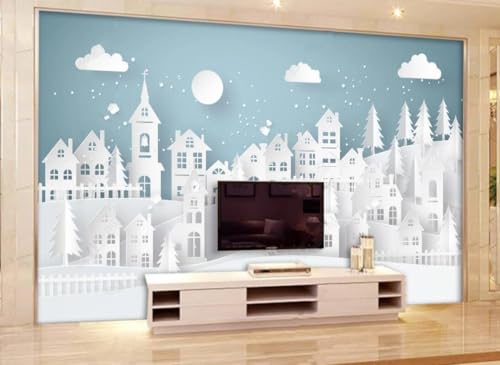 Papier Peint Panoramique Paysage Tapisserie Murale 3D Salon Chambre Enfant 430x300 - 6