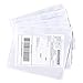 SJPACK 200 7.5" x 5.5" Clear Adhesive Top Loading Packing List / Label Envelopes Pouches