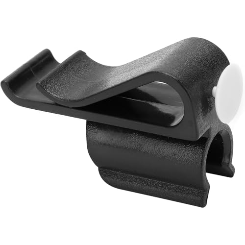 2Pcs Golf Club Holder, Golf Club Bag Accessories, Golf Club Bag Clips Holder Organizer Value Durable Plastic Black Putting Clip for Men Women Golfer Golf Accessories - Image 4