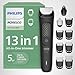 Philips Norelco All-in-One 3000 Series 13 in 1 Trimmer, Beard Styler & Men's Hair Clipper, 9 Length Settings & Self-Sharpening Skin-Friendly Blades, MG3919/50
