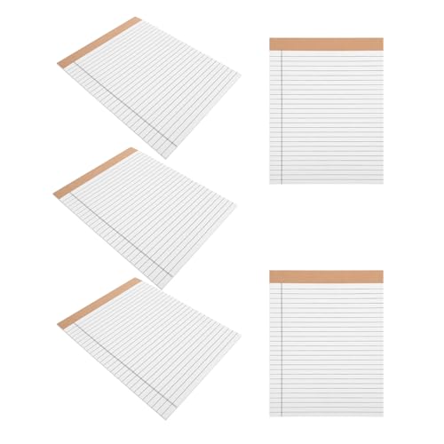 Libreta de notas legal 5 piezas con hojas perforadas para negocios y oficina