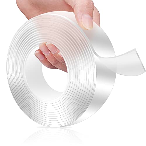CX&LL 3M Doppelseitiges Klebeband Extra Stark, Nano Klebeband Doppelseitige Transparent Tape Ablösbar Klebestreifen Doppelseitig Spurloses Doppelklebeband für Home Office Auto oder Büro Cover