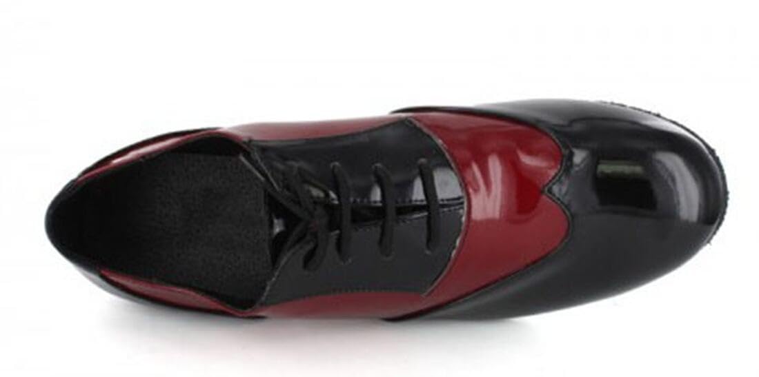 Zapatos de baile clásicos para hombre con cordones cerrados Salsa Tango Samba Jazz Rumba Salón de Baile Latino Moderno Zapatos de baile Noche Zapatos de boda