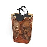 ✿Multifunktionen: Unser Wäschekorb kann als Kleidersack zur Aufbewahrung schmutziger Kleidung sowie als Aufbewahrungstasche zur Aufbewahrung aller Arten von Kleinigkeiten verwendet werden. Geeignet für Studentenwohnheime, Schlafzimmer, Apartments, Hotelaufenthalt, Babykinderzimmer, Hauswirtschaftsraum, Reisen, Campingutensilien.