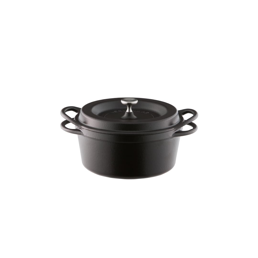 Vermicular Oven Pot | Non-Toxic Enameled Cast Iron Pot | 18cm (1.8