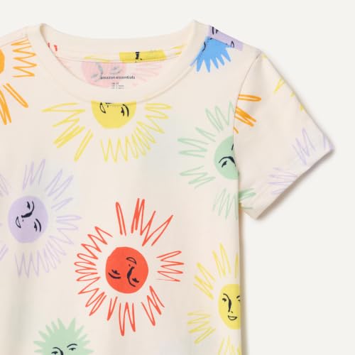 Image of Amazon Essentials Girls and Toddlers' Short Sleeve T-Shirt