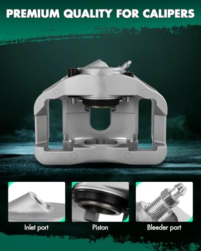 Image of SCITOO Front Left Brake Caliper Without Bracket 192965 Compatible For BMW For 525i 2004-2006,For BMW For 528i 2008-2010,For BMW For 530i 2004-2007