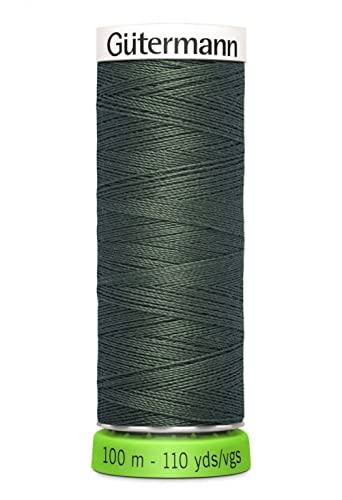 Hilo de costura ecológico Gutermann 100 m, color caqui miniatura 1