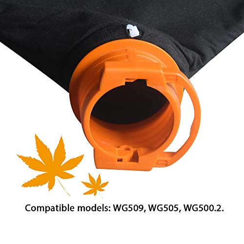 Zhixing 50026858 Trivac Leaf Collection Bag (Wgbag500), Compatible With Worx 12 Amp Trivac 3-In-1 Blower - Mulcher - Yard Vacuum, For Wg500, Wg501, Wg502 #TOP3