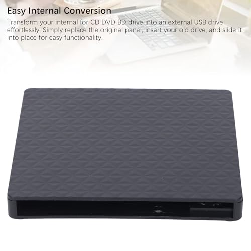 Caja externa para unidad óptica USB 3.0 tipo C 9.5mm miniatura 4