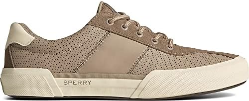 Sperry Men's SOLETIDE RACY Sneaker, Taupe, 9 | Image 3