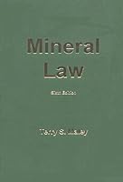 Mineral Law 1996 0940949040 Book Cover