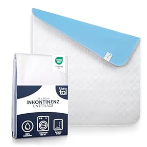 Blumtal Waschbare Inkontinenzunterlage 75x90 cm - 1er Set