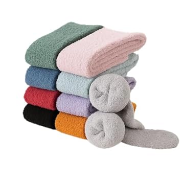 kit 3 meias Meias Térmica Grossa peluciada Flanelada Frio Inverno Frio Intenso feminina