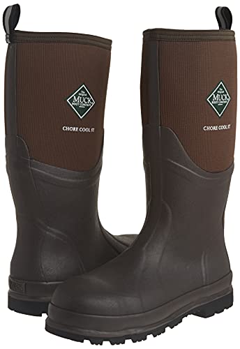 Muck Boot Unisex Adult Chore Cool-U Industrial And Construction Shoes, Brown, 8 Women 7 Men Us #TOP6