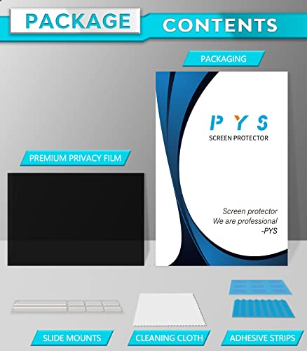 Écran de confidentialité amovible PYS pour ordinateur portable 13,3" anti-reflet