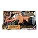 Mattel Jurassic World Dinosaur Figure Toy, Gigantic Thrashers Large Gorgosaurus with 2 Attack Action & Evolve Feature, Digital Play