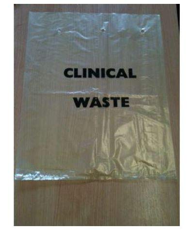 St John Ambulance St. - Yellow clinical waste bag, 35.5 x 76cm - Large