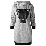 il V-Ausschnitt Great Gatsby Motto Party Damen Kostüm Kleid Damen Elegant Pulloverkleid Tunika Kleid V-Ausschnitt Langarm Minikleid Mit Gürtel Damen Einfaches Kleider Basic Casual A-Linie Skaterkleid Freizeit Kleider Fließendes Kleid La