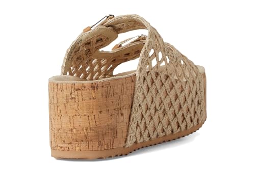 Steve Madden Steve Madden Womens Kali Natural Multi 9.5 Medium