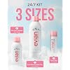 Evian Facial Spray 24/7 Kit - Hydrating Mineral Water Mist for Face & Skin - Refreshes Makeup, Sets, Tones - Travel-Friendly Sizes for Daily Moisture Boost