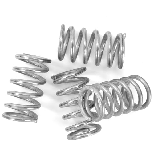 GUNGY Druckfeder Edelstahl Feder Druckfedern 35mm Drahtdurchmesser 2,5mm Außendurchmesser 20mm Länge 35mm Maximale Federkraft 15,8kg 4 Stück