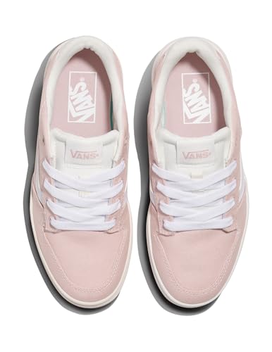 Vans Vans Women's Ryland LS Shoe | Retro Court Sneakers with Tennis Inspired Fashion Details, Canvas Sepia Rose, 7.5