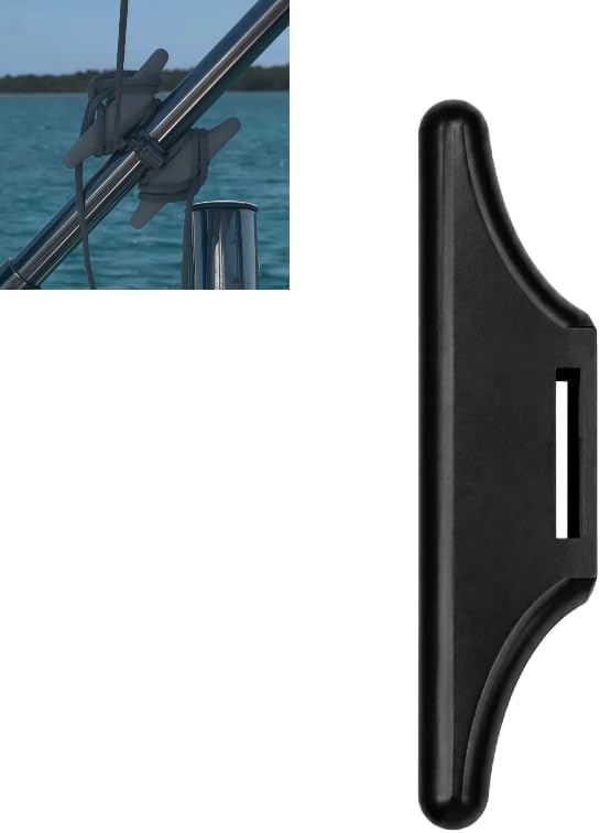 1 Inch Tube Mount Cleat Fits Round Boat Rail Rope Tie Point Mount