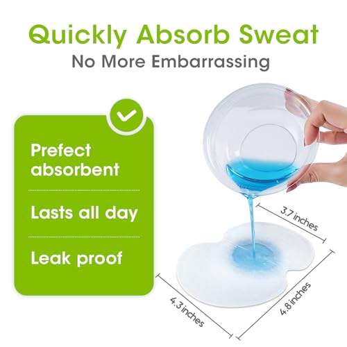Ottolives UNDERARM SWEAT PADS Ottolives Premium Quality Fight Hyperhidrosis [100 Pcs] thumb #3