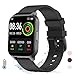 Smartwatch, Fitness Tracker Uhr 1,69 Zoll Touchscreen Armbanduhr IP68 Wasserdicht Smart Watch mit Pulsuhr Schlafmonitor 24 Sportmodi Schrittzähler Stoppuhr, Sportuhr für Damen Herren IOS Android