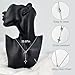 Buyongwant Star Necklace for Women Y-shaped Chain Y2k Irregular Necklace Women's Fashion Necklace Silver Necklace