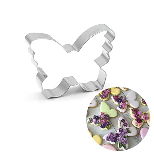 Butterfly Cookie Cutter Fondant Mold Kids Baking Fun Bow Shape Diy Dessert Decoration | Ideal For Cakes, Fondant, Biscuits Durable, Rust-Resistant Perfect For Home Baking & Parties #TOP7