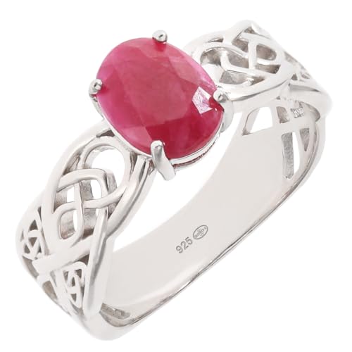 Bague en argent rhodié et pierre naturelle Artipol K07 - Bijou fabriqué en Europe