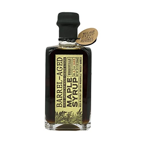 Woodinville, Whiskey Barrel Aged Gr A Maple Syrup, 8.5 Ounce