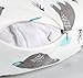 BROLEX Stretchy Nursing Pillow Covers 2 Pack Snug Fitted Slipcovers for Breastfeeding Moms,Ultra Soft Breathable for Infant Nursing Pillow,Owl & Bear