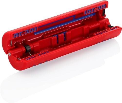 KNIPEX Abisolierwerkzeug für Koaxialkabel, 16 60 100 SB – Ansicht 2