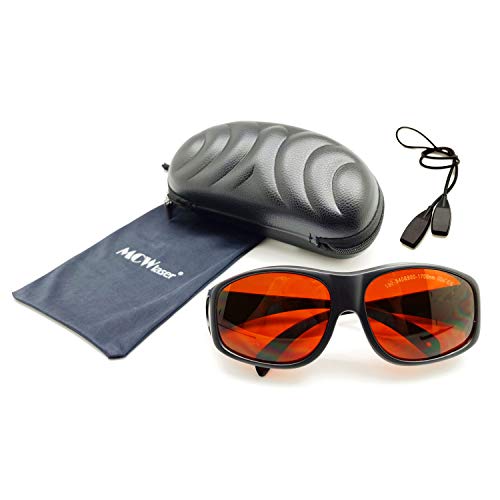 MCWlaser Laser Safety Goggles Glasses 190-540 & 900-1700nm