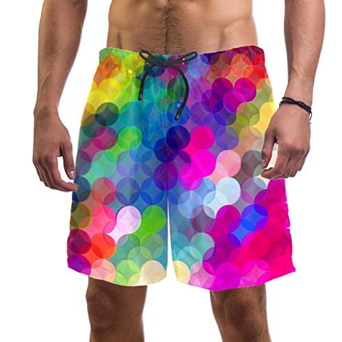 Short de bain homme de plage Yuzheng maillots de bain légers short de bain coloré
