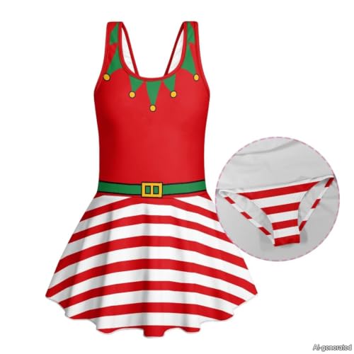 Image of KEIAHUAN Gymnastics Leotards for Girls Sleeveless Bodysuit Dance Leotards Performance Costume