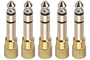 ATC Ultimate 5 Pack 6.5mm to 3.5mm Stereo Adapter
