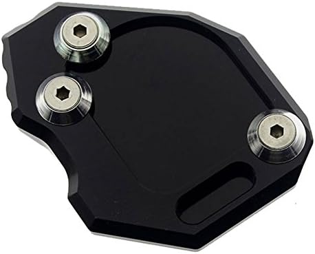 FXCNC Placa de soporte lateral de motocicleta CNC de aluminio para carreras, almohadilla de extensión compatible con B.M.W F800GS 2008 2009 2010