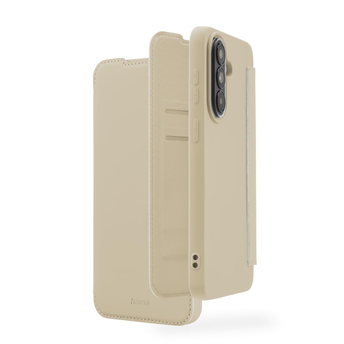 Hama Fantastic Feel Mobile Phone Bag for Samsung Galaxy A37 5G, beige